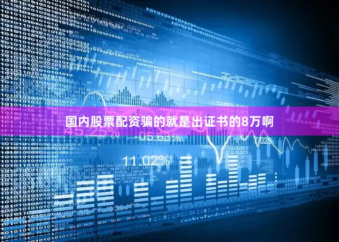 国内股票配资骗的就是出证书的8万啊